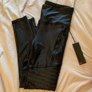 Leather Moto Leggings